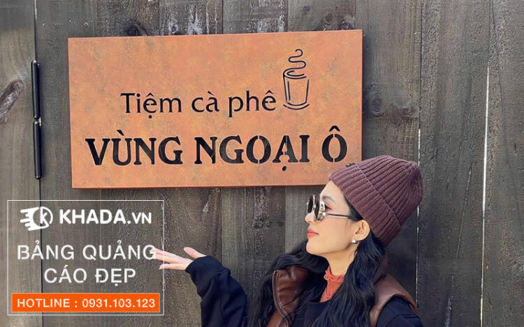 Các yếu tố tạo nên mẫu biển quảng cáo Hàn Quốc đẹp | Khada Decor