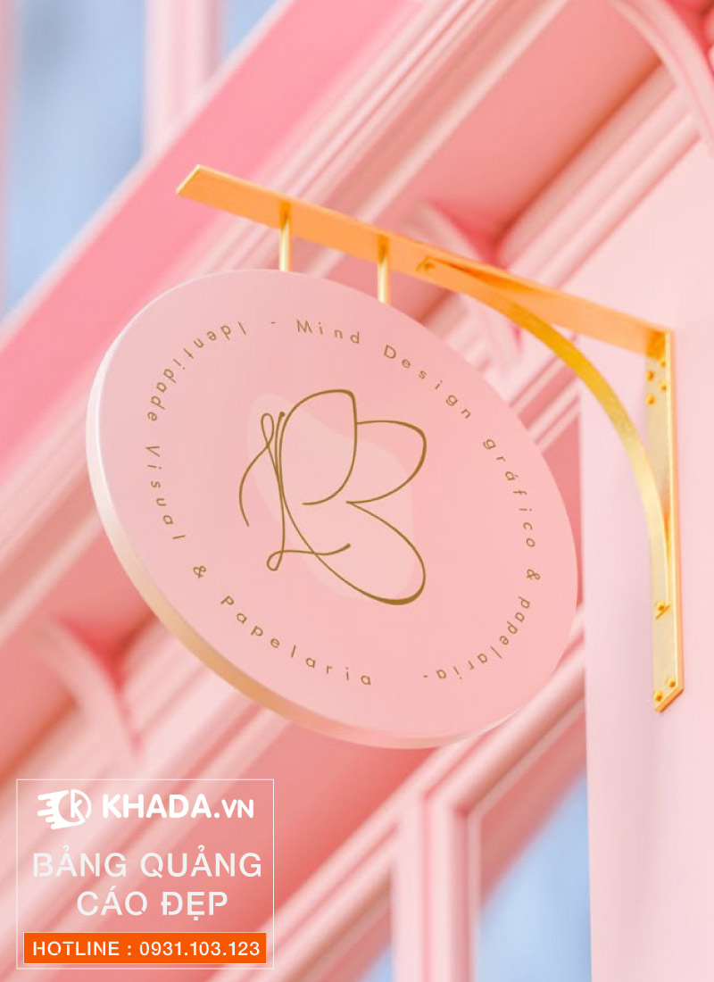 bảng hiệu decor spa Hàn Quốc đẹp | Khada Decor