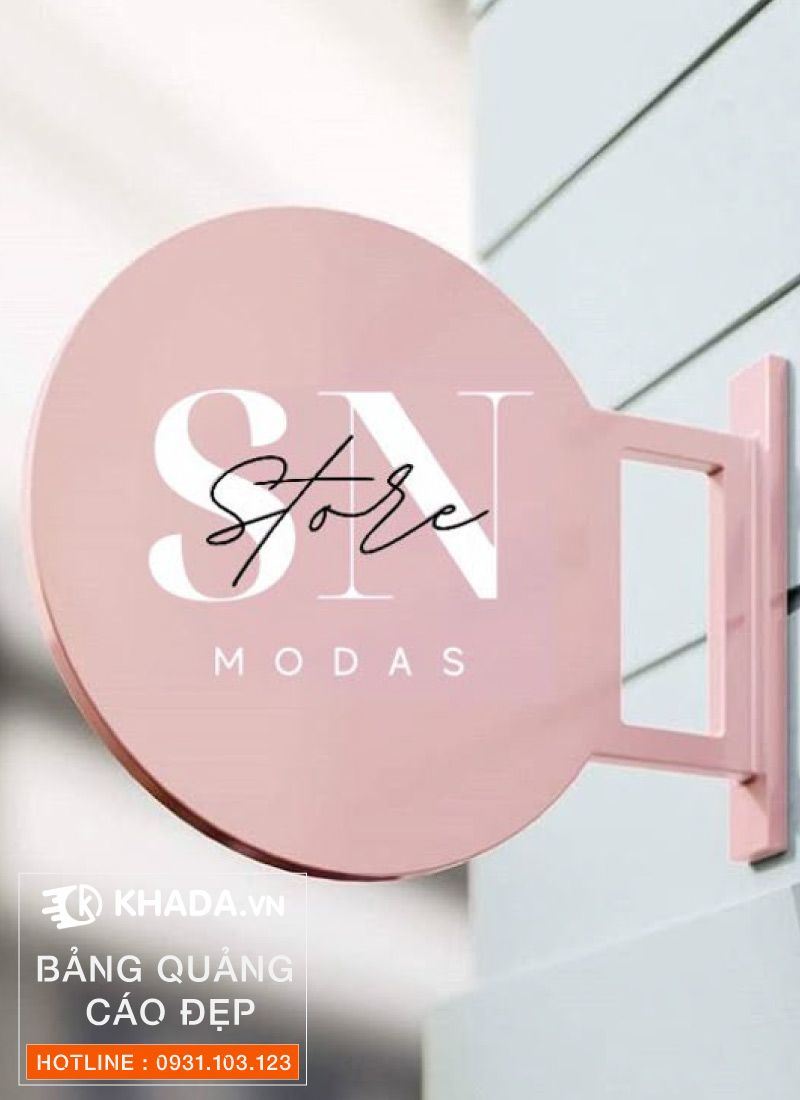 Bảng hiệu decor spa Hàn Quốc đẹp dễ thu hút