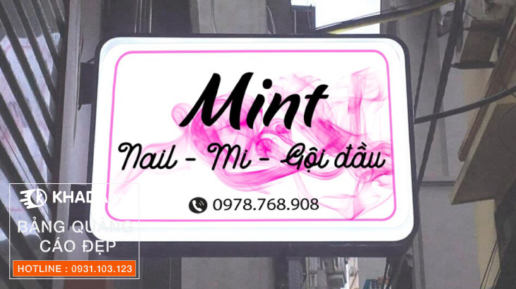 Hộp đèn hút nổi chữ nhật giá rẻ tại tphcm