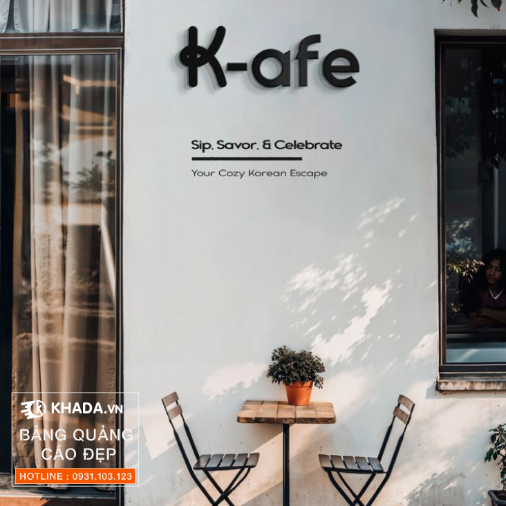 làm bảng hiệu quảng cáo | Khada Decor