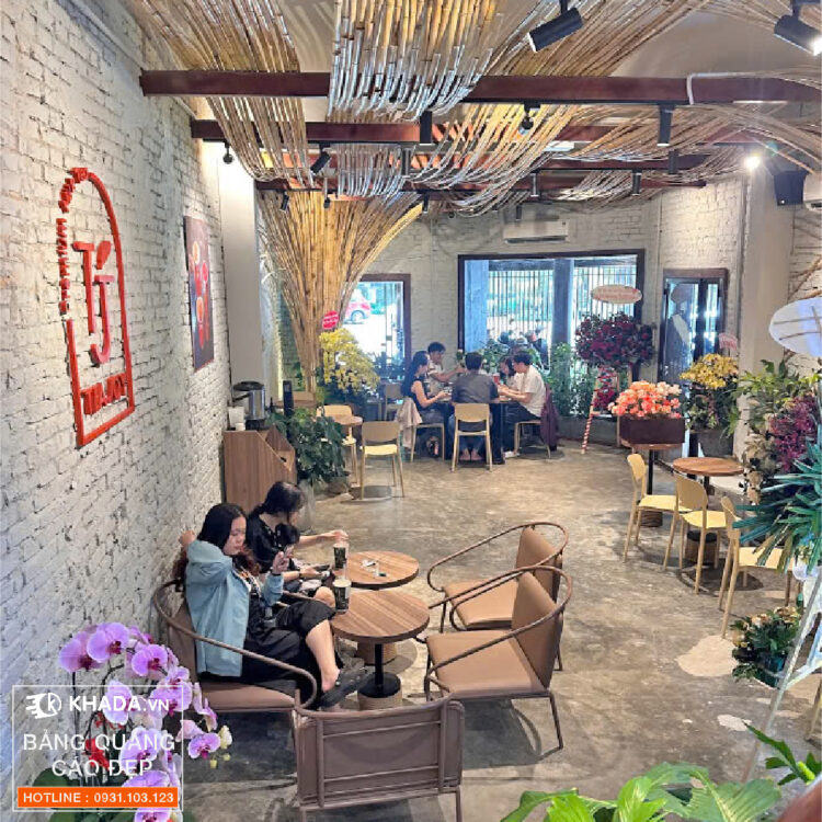 Decor Bảng Hiệu Chữ Nổi Tea Joy đẹp độc đáo | Khada Decor