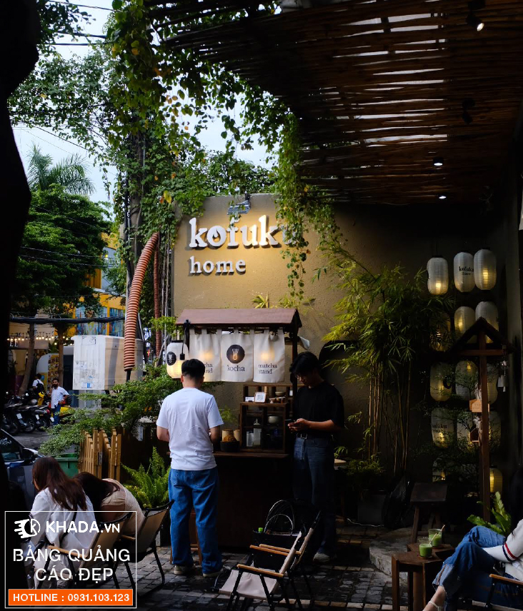 Thi công tiệm kocha matcha spot ấm cúng tại Thảo Điền - Khada Decor