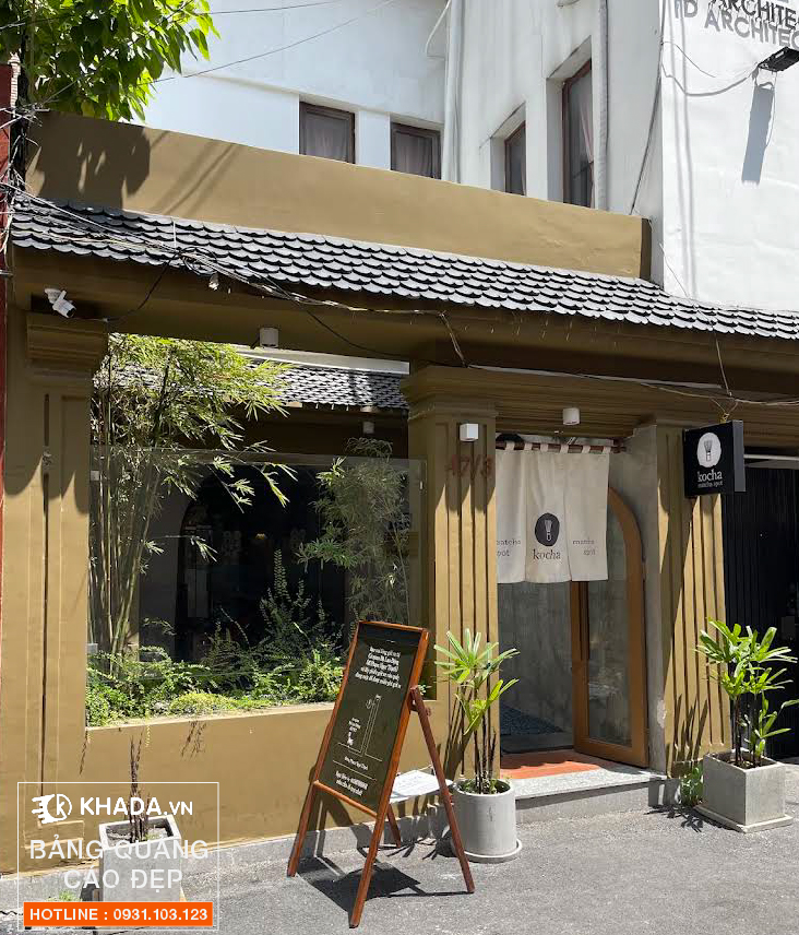 Thi công tiệm kocha matcha spot ấm cúng tại Thảo Điền - Khada Decor