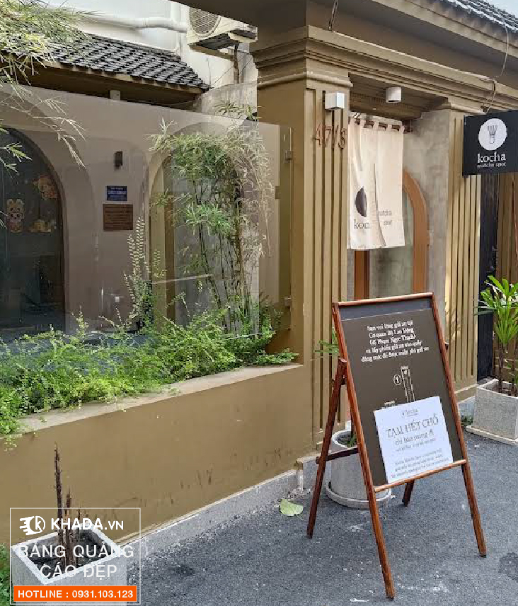 Thi công tiệm kocha matcha spot ấm cúng tại Thảo Điền - Khada Decor