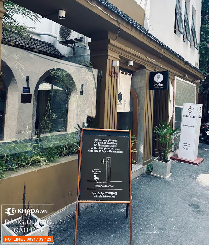 Thi công tiệm kocha matcha spot ấm cúng tại Thảo Điền - Khada Decor