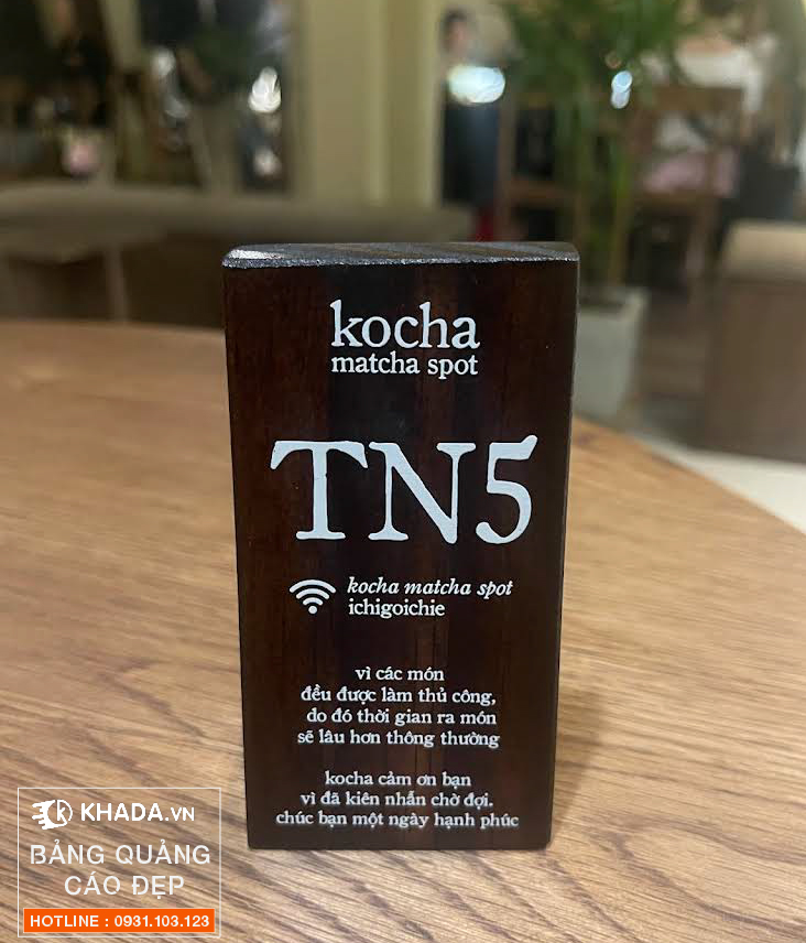 Thi công tiệm kocha matcha spot ấm cúng tại Thảo Điền - Khada Decor