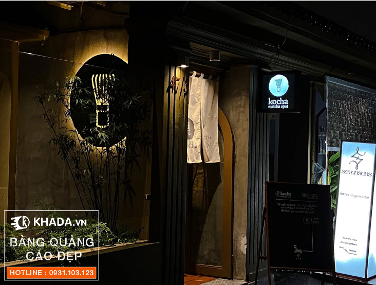 Thi công tiệm kocha matcha spot ấm cúng tại Thảo Điền - Khada Decor