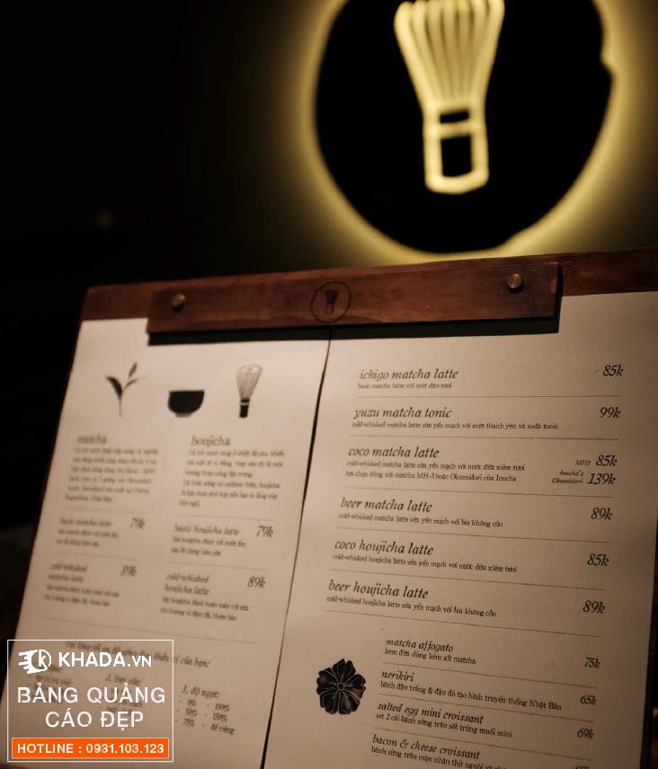 Thi công tiệm kocha matcha spot ấm cúng tại Thảo Điền - Khada Decor