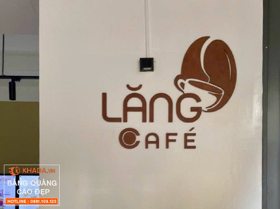 Nhận Diện Thương Hiệu với Xu Hướng Bảng Hiệu Chữ Nổi Sắt Thép Sơn Rỉ Sét Độc Đáo