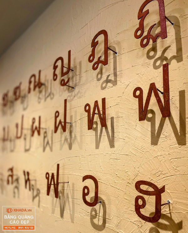 Decor bảng hiệu trọn gói quán ăn Mê Thái 2 - Gò Vấp