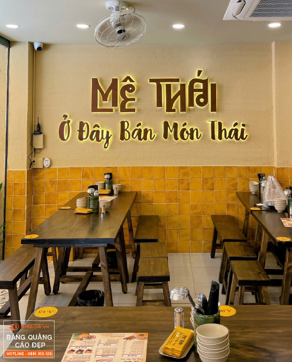 Set up quán thái trọn gói xu hướng mới | Khada Decor