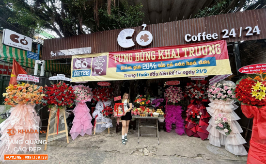 Thi công Chữ rỉ sét kết hợp cùng nền tôn rỉ sét- Cỏ Coffee 24/24