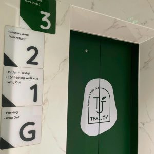 KHADA DECOR – Đối Tác Thi Công Bảng Hiệu Được Tea Joy Tin Tưởng