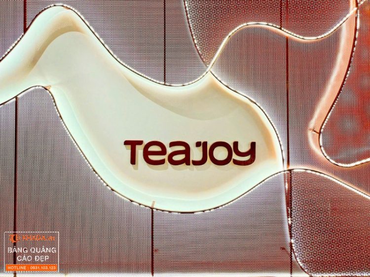 KHADA DECOR – Đối Tác Thi Công Bảng Hiệu Được Tea Joy Tin Tưởng