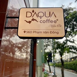 Làm bảng hiệu hộp đèn
