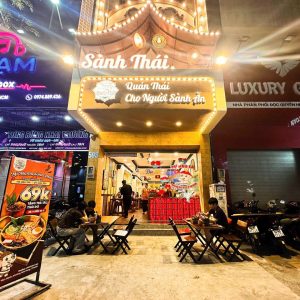 Decor Bảng Hiệu Chữ Nổi Quán Ăn Sành Thái