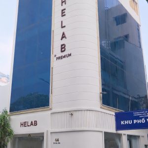 Thi công bảng hiệu chữ nổi công ty TNHH HELAB