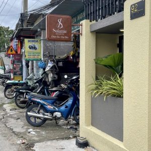 Thi công bảng hiệu spa chăm sóc da và thư giản Salamie