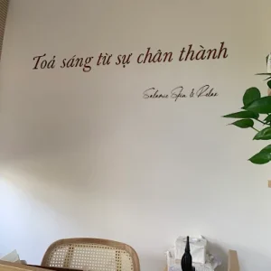 Thi công bảng hiệu spa chăm sóc da và thư giản Salamie