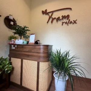 Bảng hiệu chữ nổi sơn rỉ sét Trạm Relax x Khada Decor