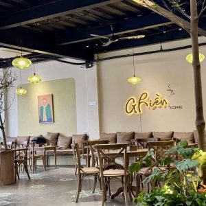 Bảng hiệu chữ nổi sơn rỉ sét | KHADA Decor