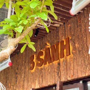 Bảng hiệu chữ nổi sơn rỉ sét | KHADA Decor