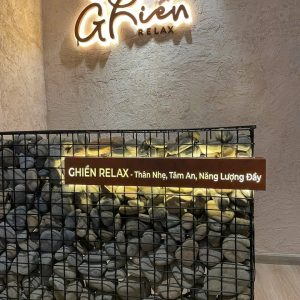 Bảng hiệu Hộp đèn sơn rỉ sét | KHADA Decor