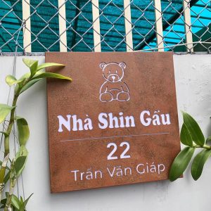 Thiết kế và thi công bảng hiệu rỉ sét theo yêu cầu