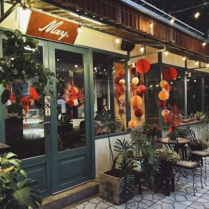 Bảng hiệu Hộp đèn sơn rỉ sét | KHADA Decor