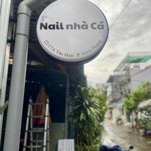 Hộp đèn mica hút nổi hình tròn | KHADA Decor