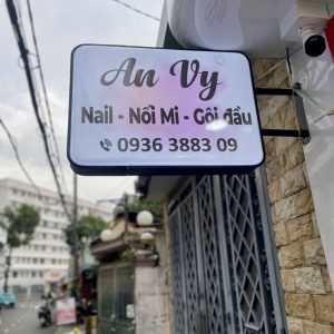 Hộp đèn mica hút nổi hình chữ nhật | KHADA Decor