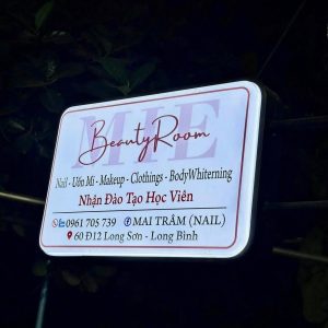 Hộp đèn mica hút nổi hình chữ nhật | KHADA Decor
