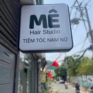 Hộp đèn mica hút nổi hình vuông | KHADA Decor