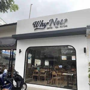 Thi Công Chữ Nổi Decor Quán Why Not ? Coffee – Tea – Matcha