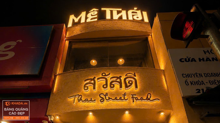 Thiết kế Thi Công Quán Mê Thái Chi Nhánh 3 - 219 Thành Thái TPHCM