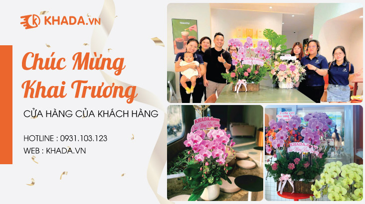 KHADA Decor Đến Mừng Khai Trương Cửa Hàng Của Khách Hàng
