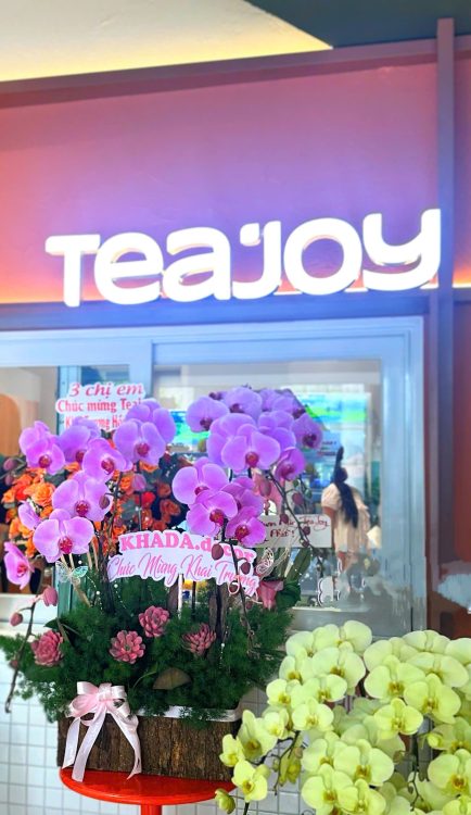 KHADA Decor Chúc Mừng Khai Trương TeaJoy station 5