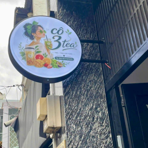Bảng hiệu mica hút nổi
